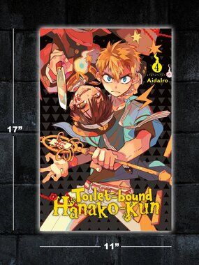 Toilet-Bound Hanako-Kun Vol 4 manga poster - 11x17 wall art print merch anime